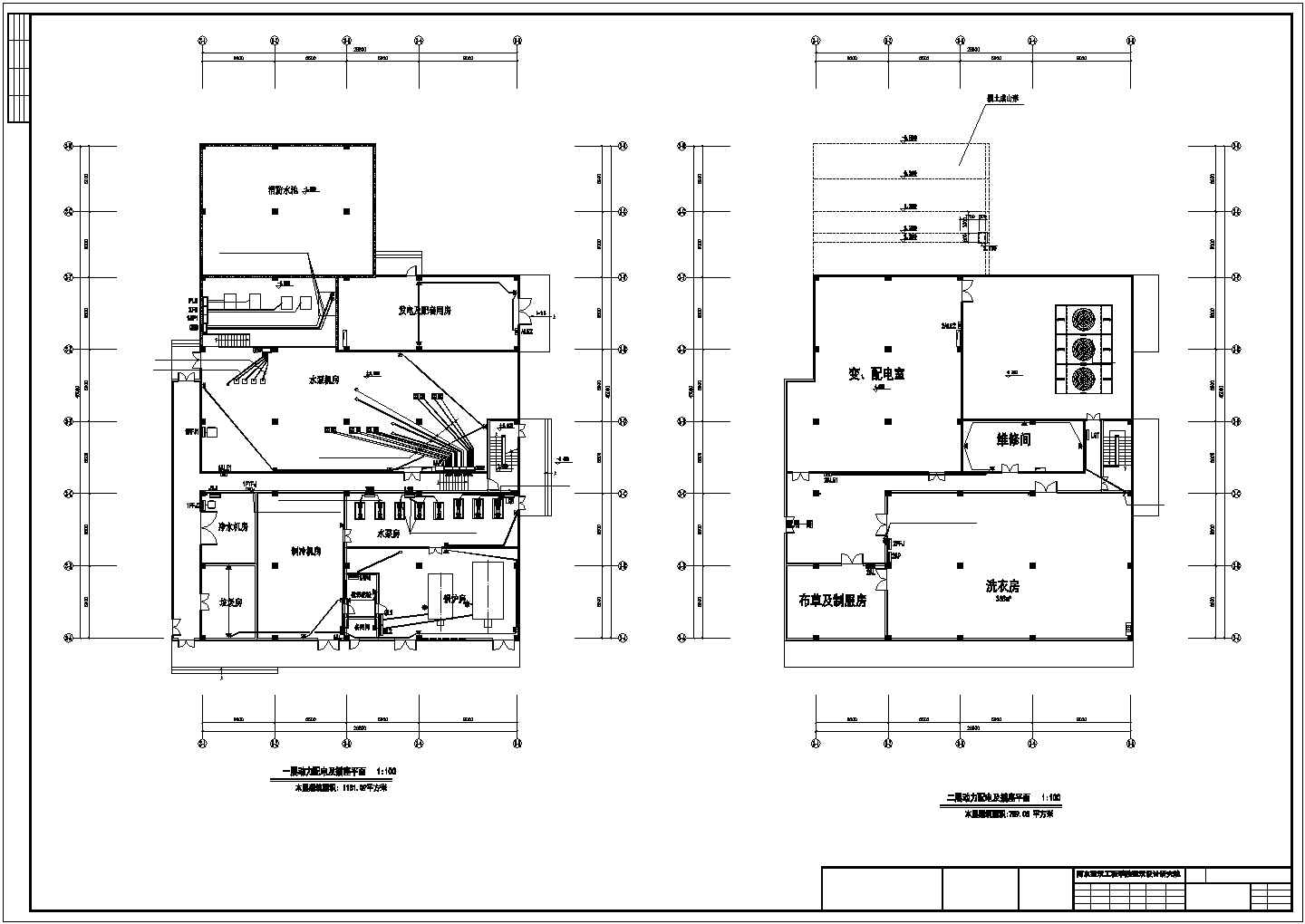 1900平米2层高档商务宾馆电气系统设计CAD图纸