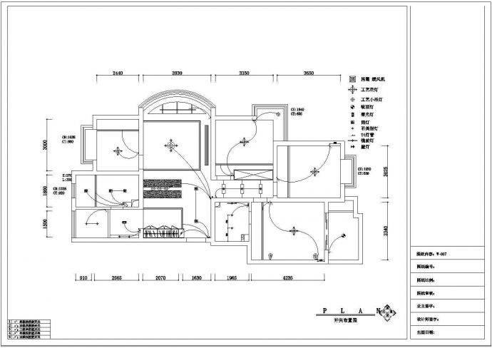 超现代风格三室二厅装修施工图（含效果）_图1