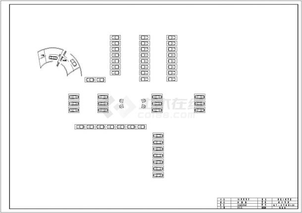 合肥某20万平米9层三星级大酒店全套建筑设计CAD图纸（含总图）-图一