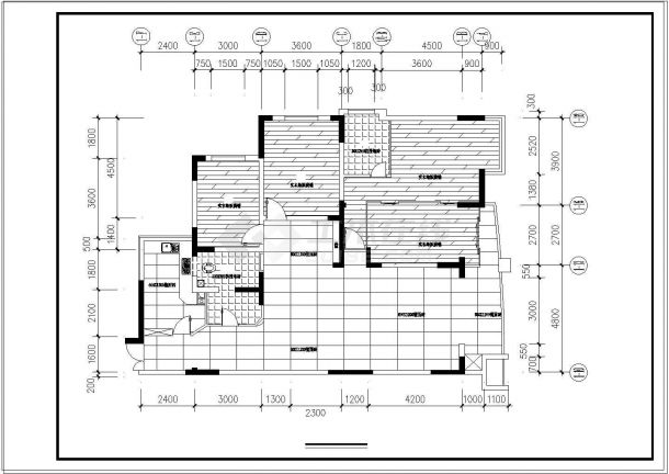 简约风格三居装修施工图（含实景照片）-图一