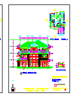 重庆渝北花园A型别墅建筑设计施工cad图-图一