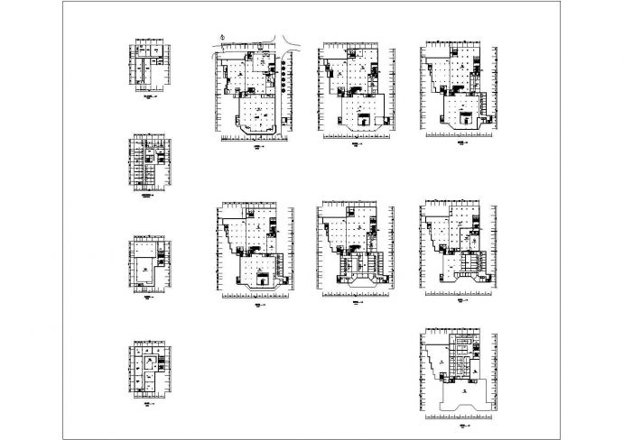 某多层商场建筑方案设计图_图1