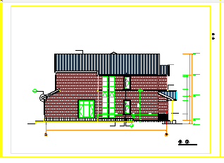 京龙花园几套高档别墅住宅户型平面图设计CAD图纸-图一