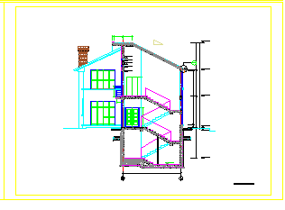 京龙花园几套高档别墅住宅户型平面图设计CAD图纸-图二