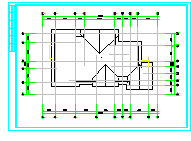 某地两层独立别墅建筑方案设计施工图-图一