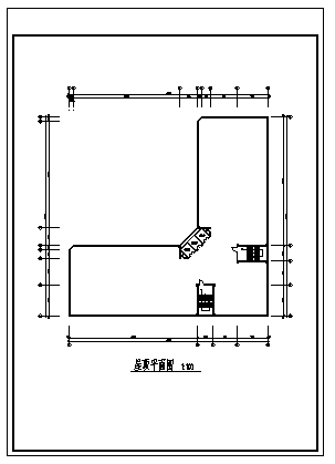 某二十二层带地下室高档宾馆建筑施工cad图_宾馆施工-图二