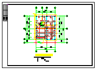 某3层别墅全套建筑结构设计CAD图-图二
