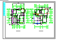 某小区10号别墅建筑设计CAD施工图纸-图二
