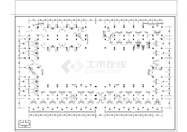 厂房设计_[安徽]工业园区厂房建筑群给排水消防施工图CAD图纸-图二