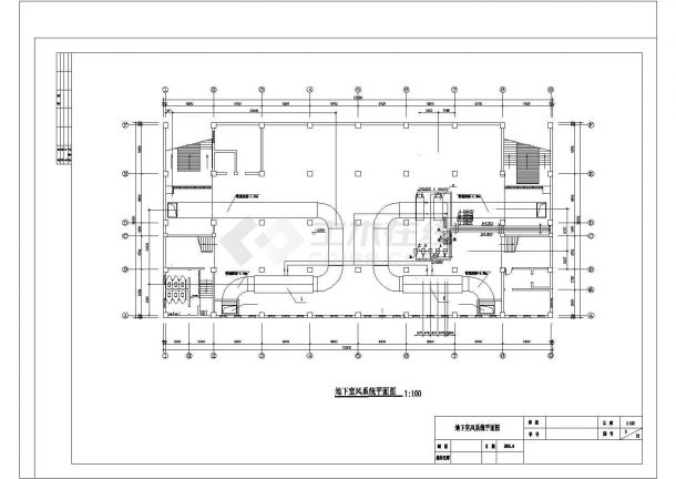 某地区四层小型商场空调系统设计施工图-图二