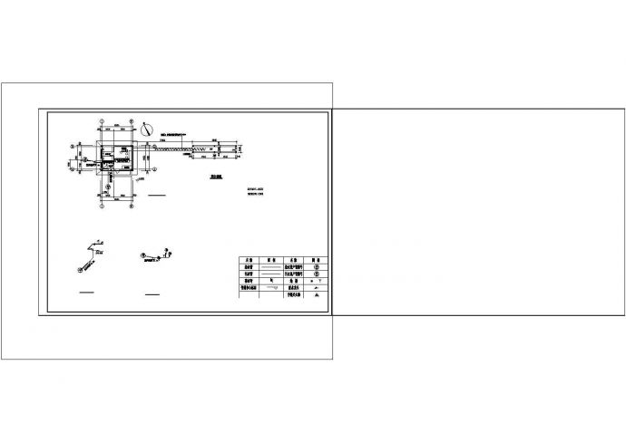 [辽宁]船机工厂及综合楼给排水暖施工图CAD图纸_图1