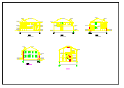 某别墅CAD建筑结构施工设计图纸-图二