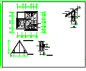 某别墅建筑设计CAD施工总图-图一
