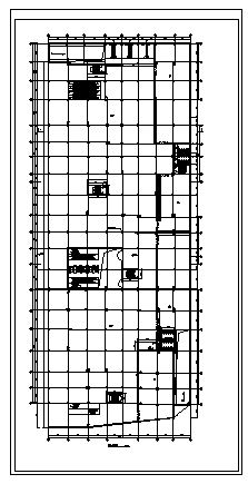 商场设计_某二层商场建施cad图，带地下二层停车场_图1