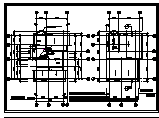 单栋别墅建筑施工设计CAD图纸-图二