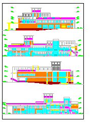 二层会所建筑平立面图初步设计施工图_图1