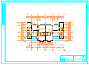 广州冠迪花园双连别墅建筑设计CAD施工全图-图二