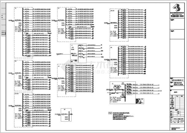 中福综合楼电气CAD图纸-图一