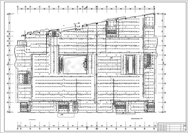 建材商场电气设计施工图-图一