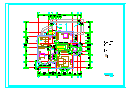 某小区别墅建筑设计施工CAD图-图二