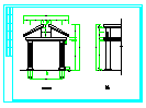 某别墅样板房建筑设计CAD竣工图-图一