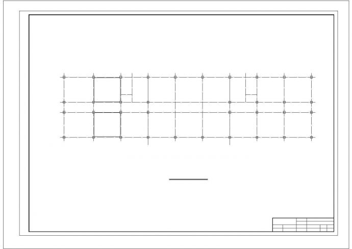 【5层】层框架办公楼全套设计(含计算书、建筑图，建筑图，外文翻译)_图1