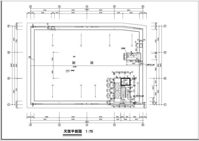 某大型高档酒店建筑详细设计施工方案CAD图纸_图1