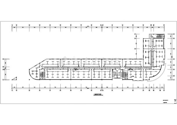 某办公楼电气系统CAD设计图-图一