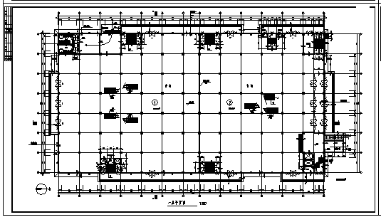 商场设计_某五层带地下室商场建筑施工cad图纸_图1