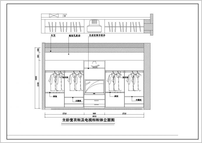 某丽都花园全套建筑详细设计施工方案CAD图纸_图1