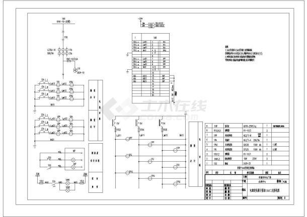 城市会展中心动力图纸cad-图一