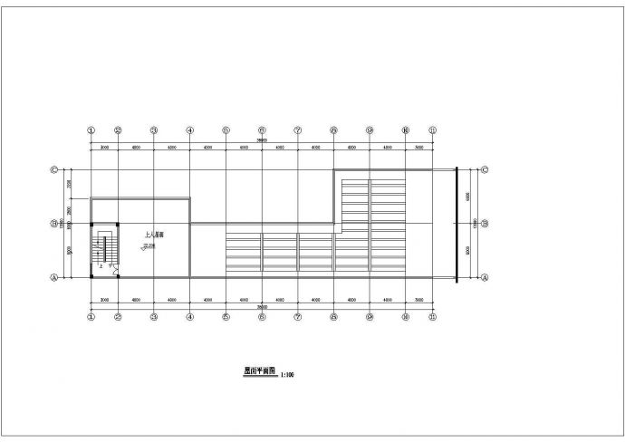某标准型六层商业建筑详细设计施工方案CAD图纸_图1