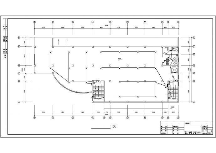 带地下室电气商场强弱电设计图_图1