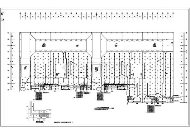 某17万平米地下大型商场电气设计施工图-图一