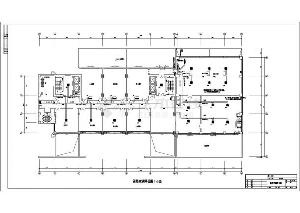 空调设计_高层办公楼多联机设计CAD图-图二