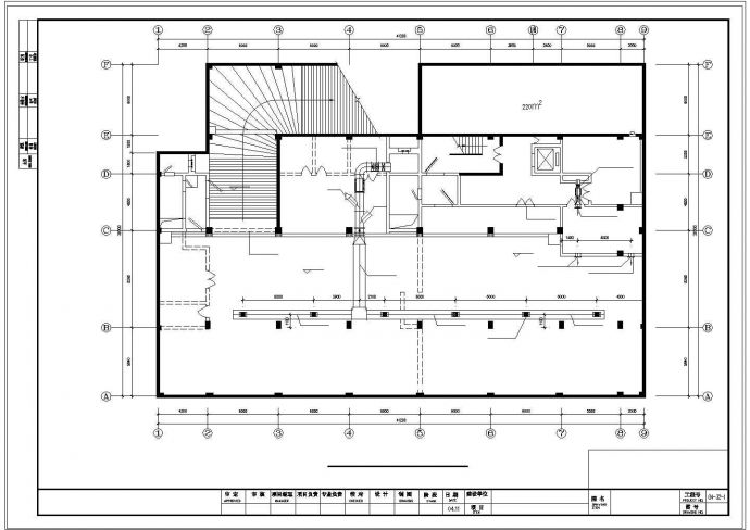 某商场建筑楼VRV空调通风系统设计施工图_图1