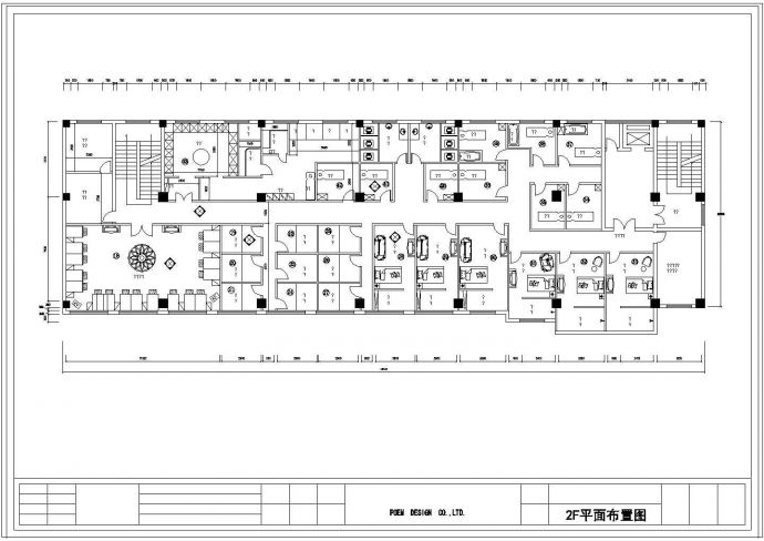 某休闲中心建筑设计CAD方案图纸_图1