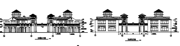 商业街设计_某商业街建筑设计cad图纸-图二