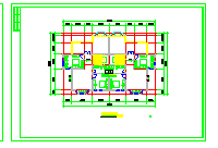 双联A型北向别墅建筑设计CAD方案图纸-图二