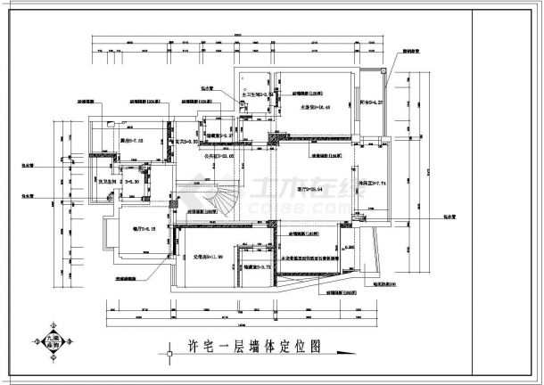 某地商品房建筑设计CAD施工图-图二