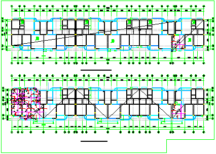 某经典型底框住宅建筑cad结构施工设计图纸_图1