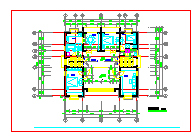 私宅建筑设计CAD平立剖面图