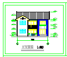 小别墅建筑设计CAD方案图-图二