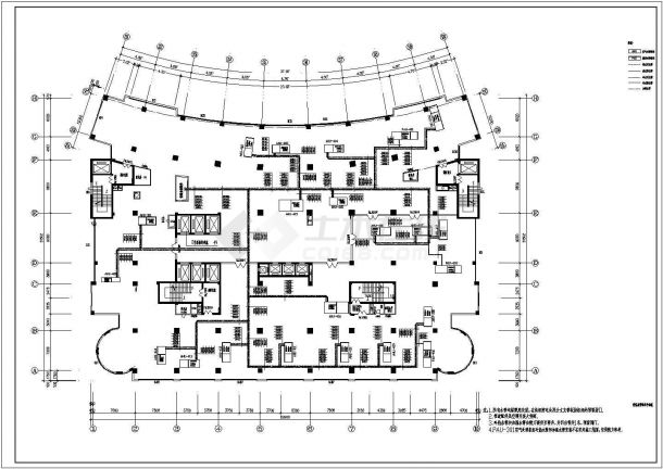 空调设计_医院洁净手术室空调CAD图-图一