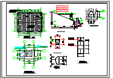 小别墅全套建筑施工设计CAD图纸-图二