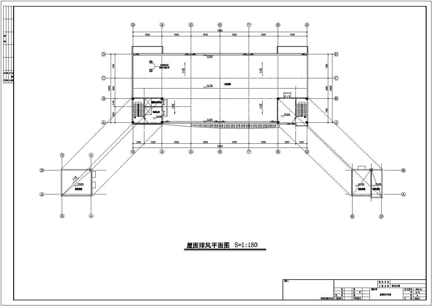 暖通设计_综合楼暖通施工CAD图纸