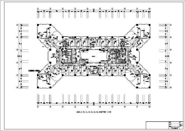 空调设计_综合楼空调和通风防排烟CAD图纸-图二