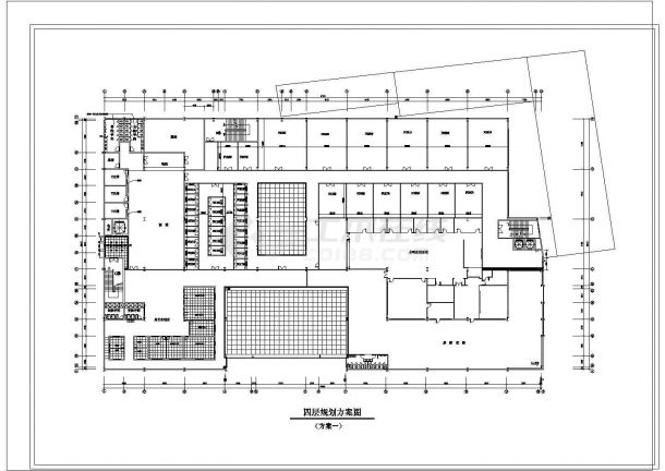 某城市大型商场CAD详图-图二
