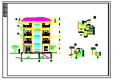 一幢简单的别墅建筑设计施工图_图1