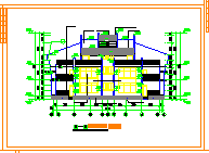 资兴联体建筑设计CAD施工详图_图1